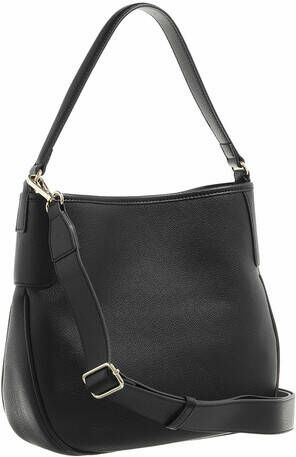 Valentino Garavani Shoppers Shoulder Bag Alltime Brass Logo in cognac