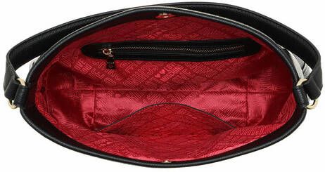 Valentino Garavani Shoppers Shoulder Bag Alltime Brass Logo in cognac
