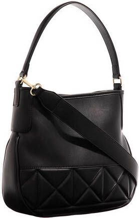 Valentino Garavani Shoppers Small Hobo Zip Top in zwart