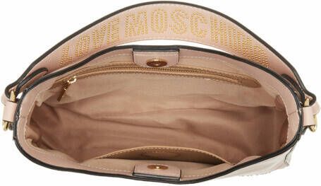 Love Moschino Hobo bags Little Studs in poeder roze