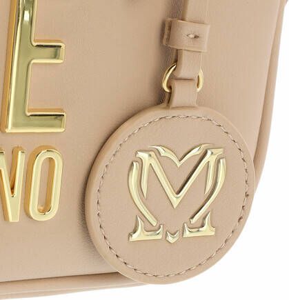 Love Moschino Satchels Borsa Bonded Pu in fawn