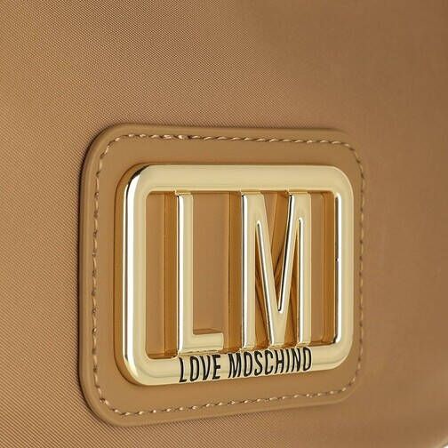 Love Moschino Hobo bags Borsa Nylon in beige