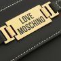 Love Moschino Satchels Borsa Pu in zwart - Thumbnail 3