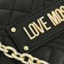 Love Moschino Satchels Borsa Quilted Pu in zwart - Thumbnail 5