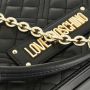 Love Moschino Zwarte tas voor vrouwen met kliksluiting Black Dames - Thumbnail 4