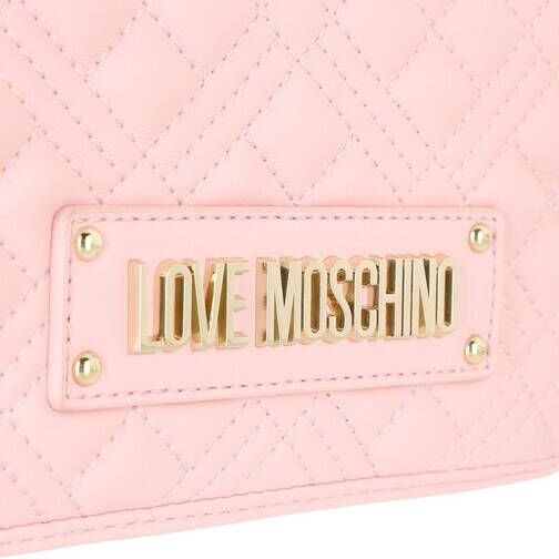 Love Moschino Satchels Borsa Quilted Pu in poeder roze