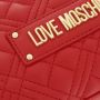 Love Moschino Satchels Borsa Quilted Pu in rood - Thumbnail 2
