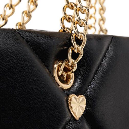 Love Moschino Shoppers Jewel Heart in zwart