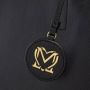 Love Moschino Zwarte Leren Tas met Gouden Logo Black Dames - Thumbnail 4