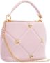 Wandler Shoppers & Totes Hortensia Mini Rounded Handbag In Dark Red Calfski in rood - Thumbnail 3