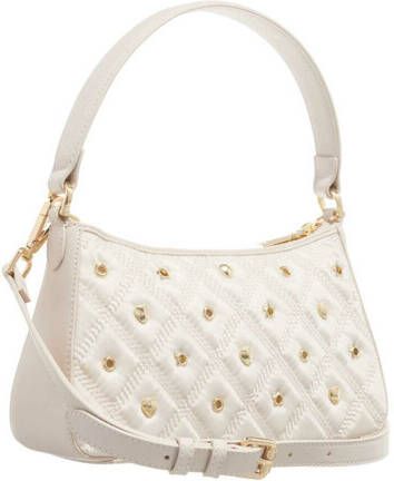 Love Moschino Totes Nylon Eyelets in crème