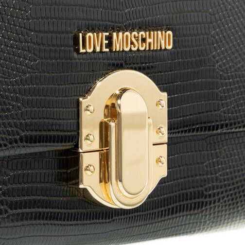 Love Moschino Totes Suitcase Lock in zwart