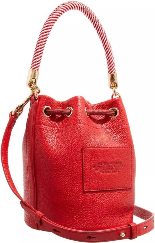 Marc Jacobs Bucket bags The Leather Bucket Bag in rood