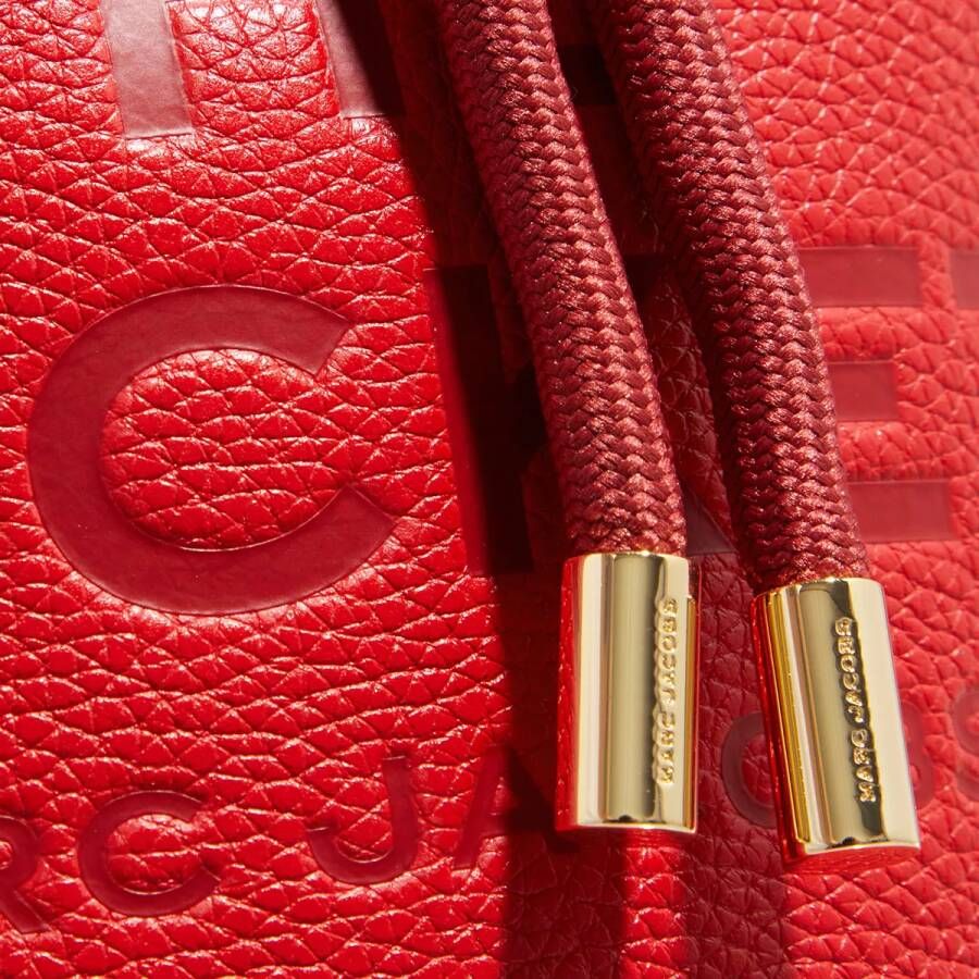Marc Jacobs Bucket bags The Leather Bucket Bag in rood