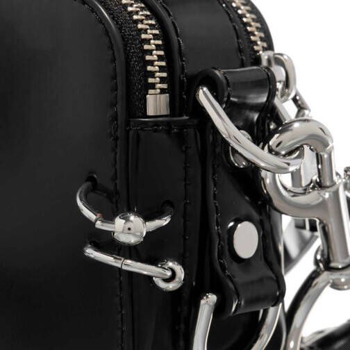 Marc Jacobs Crossbody bags The Pierced Snapshot Camera Bag in zwart