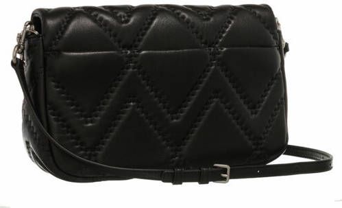 Marc Jacobs Crossbody bags The Quilted Leather J Marc Large Shoulder Bag in zwart