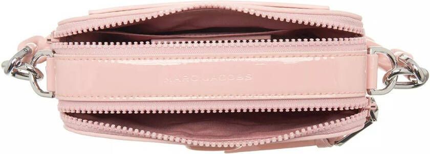 Marc Jacobs Crossbody bags The Snapshot Leather Crossbody Bag in poeder roze