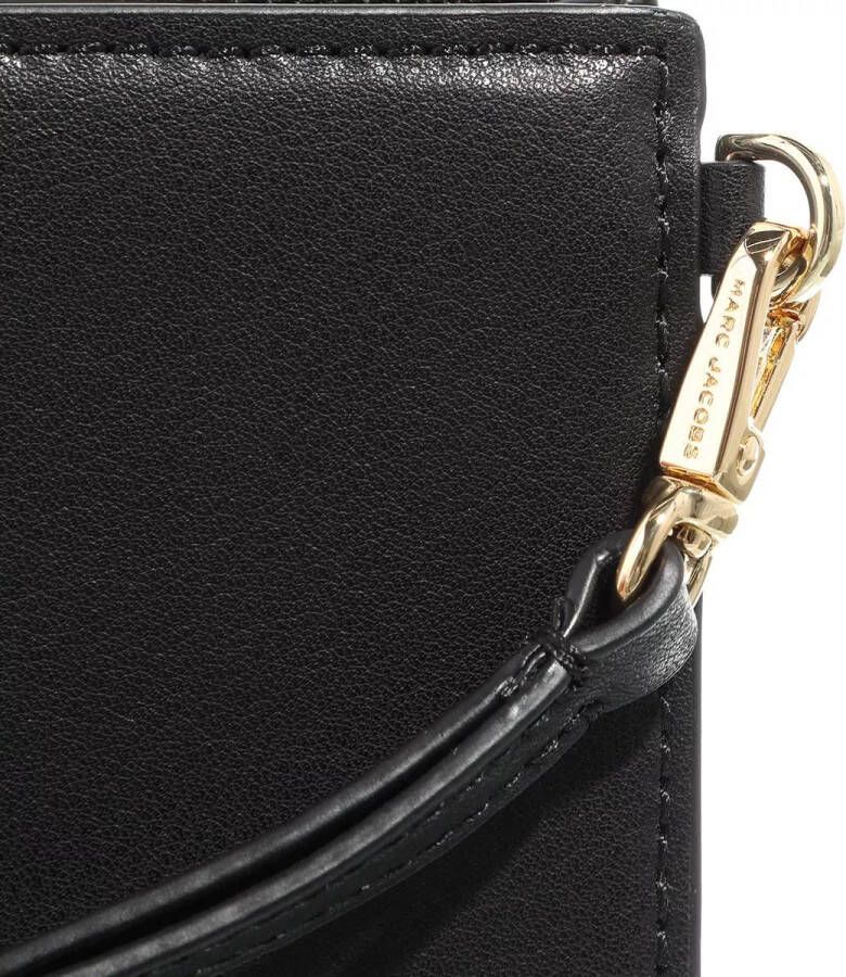 Marc Jacobs Pochettes Mini Compact Wallet in zwart