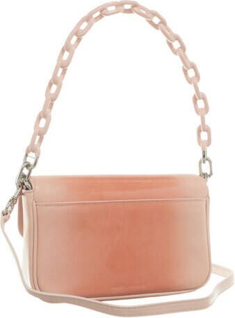 Marc Jacobs Satchels The Shadow Patent Leather Bag in koraal