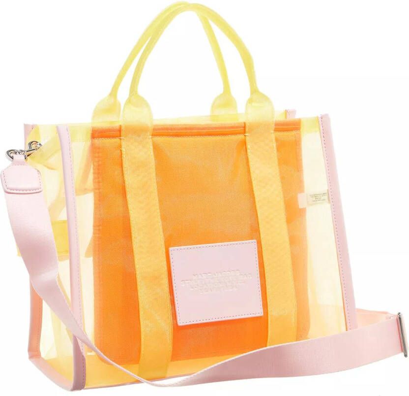 Marc Jacobs Totes The Colorblock Mesh Tote Medium in geel