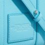 Marc Jacobs Leren Mini Tote Tas met Logo Print Blauw Dames - Thumbnail 5