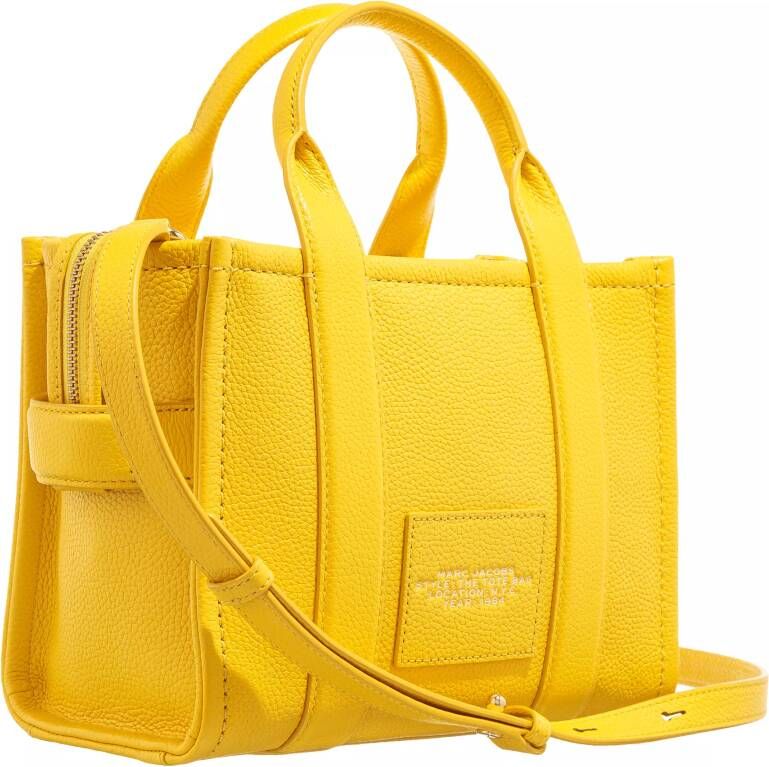 Marc Jacobs Totes The Leather Mini Tote Bag in geel
