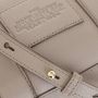 Marc Jacobs The Leather Mini Traveler Tote Bag Grijs Dames - Thumbnail 11