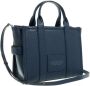 Marc Jacobs Middelgrote Winkeltas met Korrelig Leer en Rits Blue Dames - Thumbnail 3