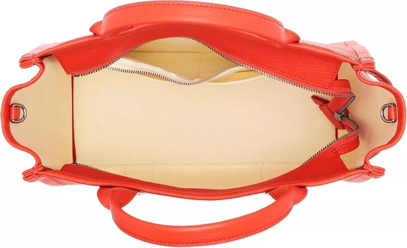 Marc Jacobs Totes The Leather Medium Tote Bag in oranje