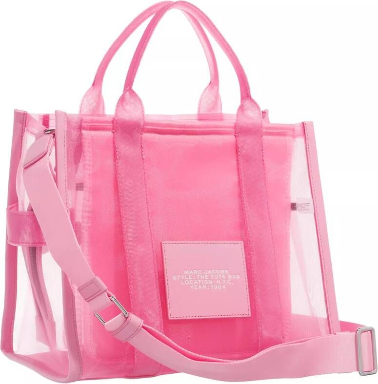 Marc Jacobs Totes The Mesh Tote Bag Medium in roze