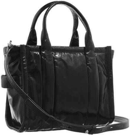 Marc Jacobs Totes The Shiny Crinkle Mini Tote Bag in zwart