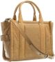 Marc Jacobs Totes The Shiny Crinkle Mini Tote Bag in light brown - Thumbnail 4