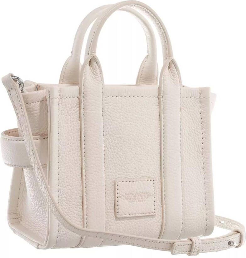 Marc Jacobs The Leather leren crossbody shopper Wit - Foto 3