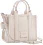 Marc Jacobs The Leather leren crossbody shopper Wit - Thumbnail 3