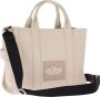 Marc Jacobs Beige Canvas Tote Tas met Afneembare Schouderband Beige Dames - Thumbnail 3