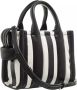 Marc Jacobs Totes Vertical Stripe Leather Tote Bag in wit - Thumbnail 6