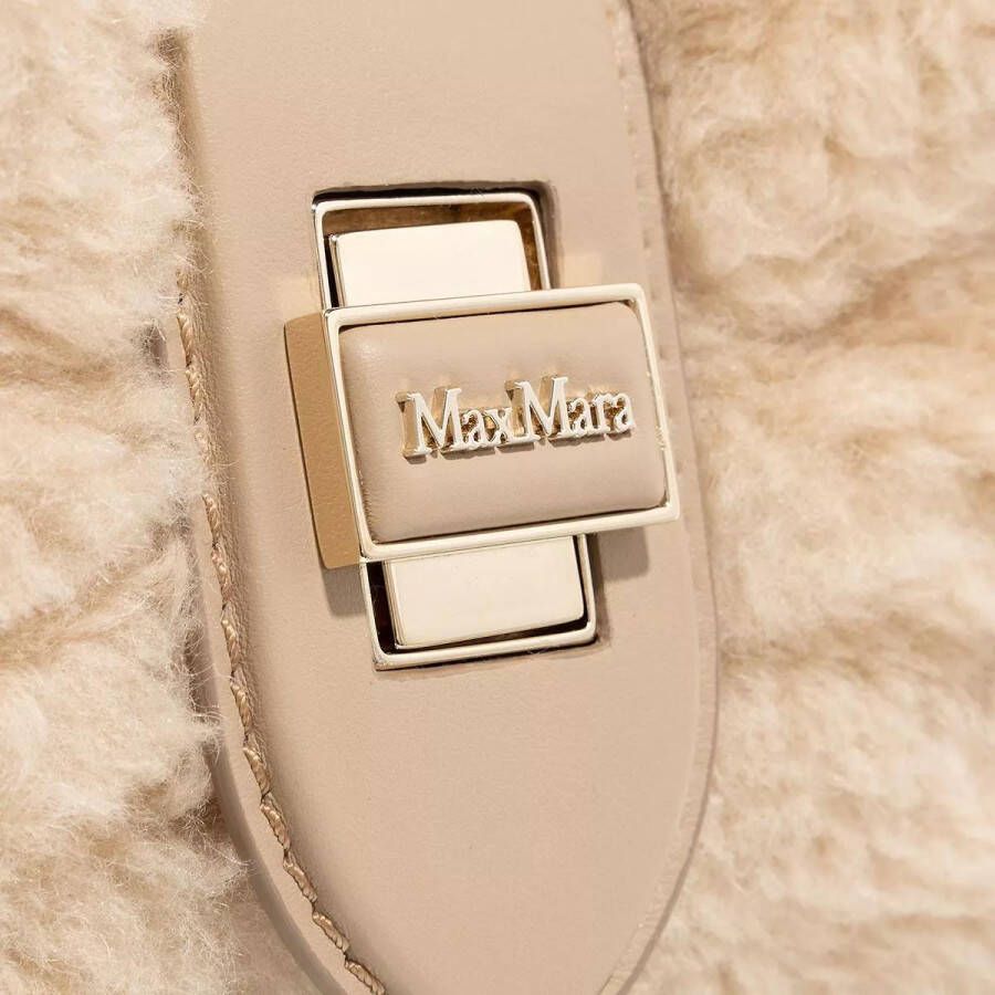 Max Mara Crossbody bags Cuscino Teddy in beige