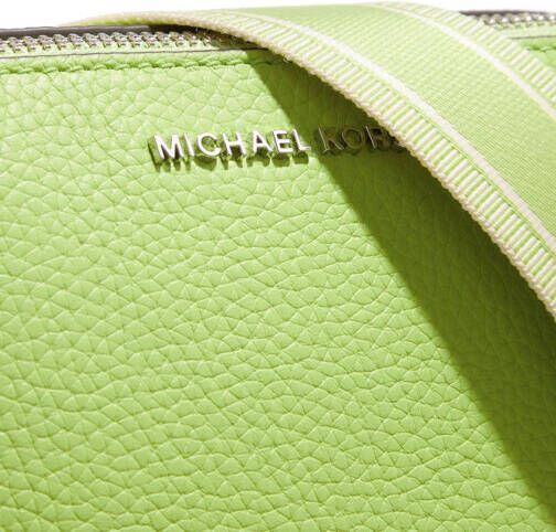 Michael Kors Crossbody bags Jet Set Small Double Zip Camera Chain Crossbody in groen