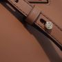 Michael Kors Hamilton Legacy Medium Leather Messenger Bag Bruin Dames - Thumbnail 3
