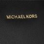 Michael Kors Jet sets saffiano lederen top-zip draagtas Zwart Dames - Thumbnail 14