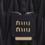 Miu Hobo bags Nappa Leather Shopping Bag in zwart - Thumbnail 3