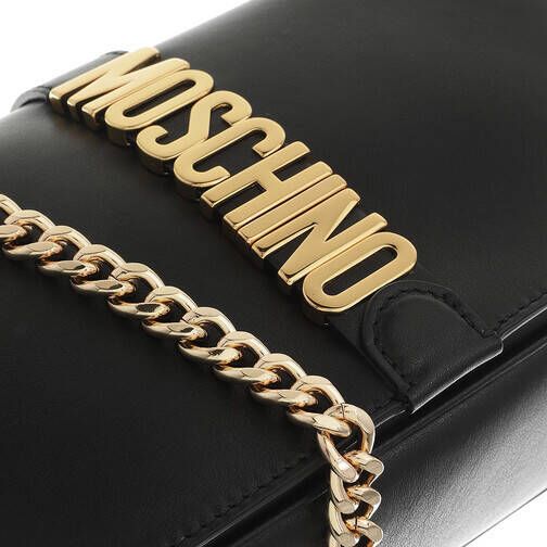 Moschino Crossbody bags Metal Logo Bag in zwart