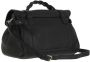 Mulberry Gevlochten Handvat Zwarte Leren Tas Black Dames - Thumbnail 3