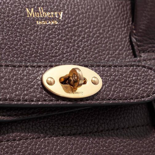 Mulberry Totes Bayswater Tote Bag Leather in paars