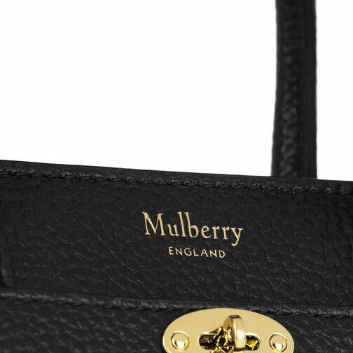 Mulberry Totes Zipped Bayswater Tote Mini in zwart