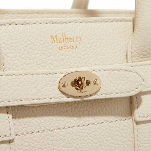 Mulberry Totes Zipped Bayswater Tote Mini in beige