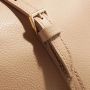PATRIZIA PEPE Winter Sand Leren Schoudertas Beige Dames - Thumbnail 3