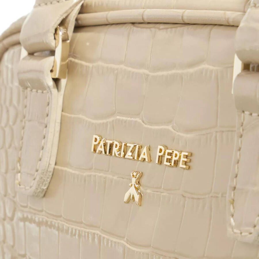 PATRIZIA PEPE Crossbody bags Camera case in beige