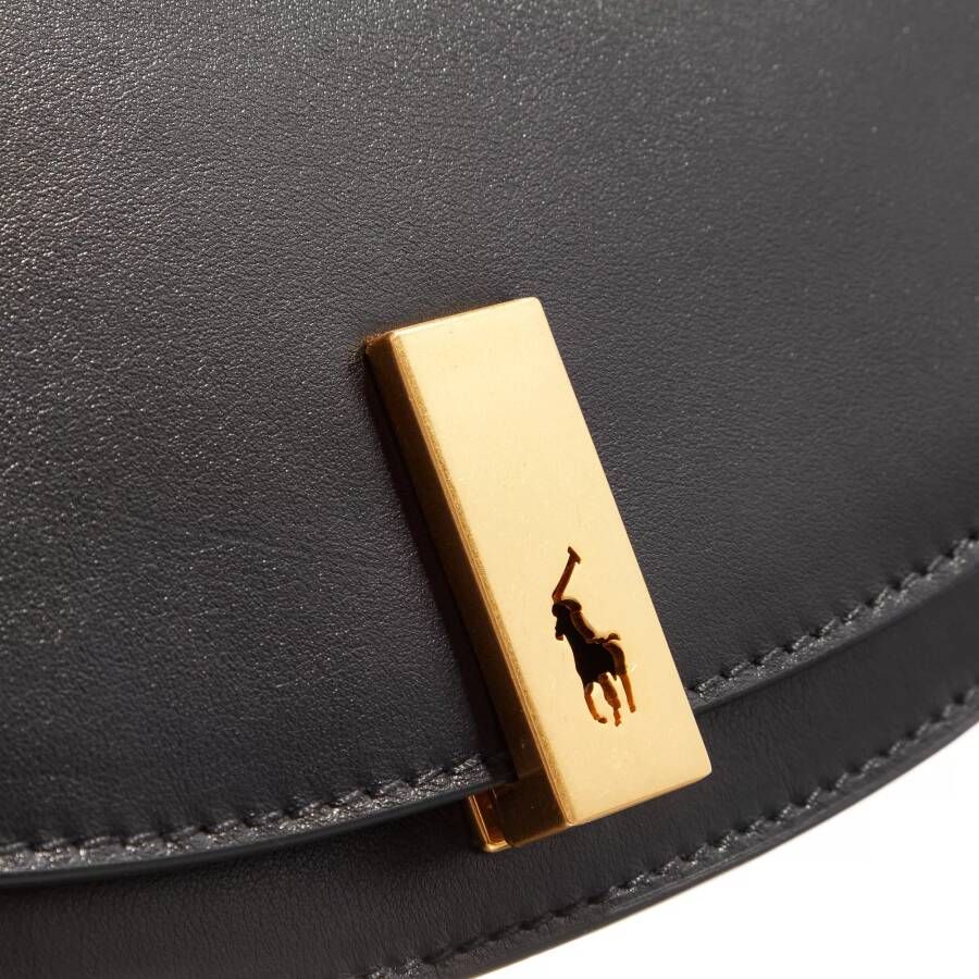 Polo Ralph Lauren Crossbody bags Saddle-Crossbody Medium in zwart