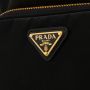 Prada Zwarte Nylon Emaille Driehoek Tas Black Dames - Thumbnail 3
